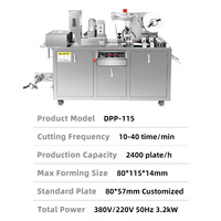 Machine à emballer électrique DPP-115 de boursouflure pour le prix d'usine de chocolat de sucrerie de chewing-gum de catégorie comestible Offre Spéciale en Chine