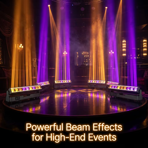 Barra <span class=keywords><strong>de</strong></span> Luces Móvil RGBW <span class=keywords><strong>de</strong></span> 10x60W con Zoom, Pixel Strobe, DMX512, Resistente al Agua IP65, para Exteriores, Conciertos, Espectáculos, DJ, Discotecas - Product Image 3