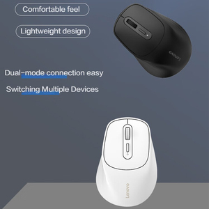 Souris sans fil ergonomique Lenovo M300 pour droitier, 2,4 GHz sans fil + BT5.0, pour ordinateurs portables et de bureau de gaming e-sport - Product Image 3