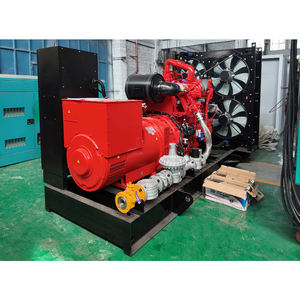 커민스 400Kw 500Kw 600Kw 800Kw 천연 가스 자동 시작 원격 고효율 수냉식 오픈 프레임 터빈 발전기 세트 - Product Image 6