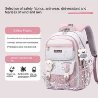 Sac à dos grande capacité pour écoliers du primaire, collège et lycée, sacs d'école mignons pour filles et enfants, cartable quotidien durable et imperméable
