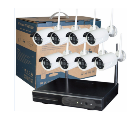 8 Chs 3MP Outdoor Security Outdoor Camera Home Security Camera System Wireless