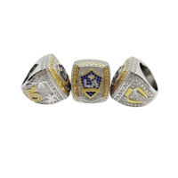 Bague Réplique du Championnat de la Coupe MLS 2024 LA Galaxy - Cadeau Officiel du Stade