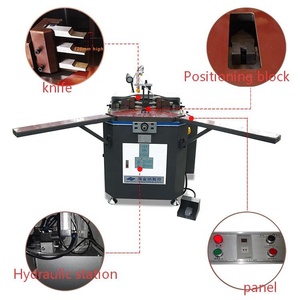 Mesin <span class=keywords><strong>Crimping</strong></span> Aluminium Hisena-hot Sale untuk Menutup Sudut Profil Aluminium dengan Layanan OEM - Product Image 2