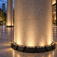 Projecteur mural LED RGB avancé de haute qualité, 60 lm/W, 3000 K, CRI90, 3*5W, pour l'éclairage paysager et les halls, les atriums, les colonnes