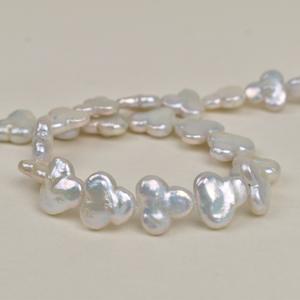 Pulsera Hecha a Mano con Cabeza de Mickey en Forma Barroca, Perlas Sueltas de Agua Dulce Naturales de 13-14 mm, Hermoso Material de Joyería - Product Image 2