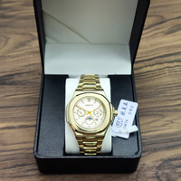 Jam Tangan OMYA Terlaris Dengan Set Kotak, Jam Tangan Quartz Pria Bahan Baja Modis, Set Hadiah Perhiasan untuk Pria, Jam Tangan Mewah untuk Pria