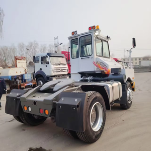 Cheap Sinotruk <strong>Hova</strong> 4x2 Liftable Fifth Wheel 266hp Diesel Electric Yard Shunter New Used Port Terminal Tractor Trucks for Sale - Product Image 4