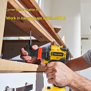 Offre Spéciale – <span class=keywords><strong>Perceuse</strong></span> Électrique Multifonctionnelle 21V à Batterie Lithium Rechargeable, Adaptateur Double Vitesse, Têtes Multiples, pour Usage Industriel et Domestique - Product Image 3