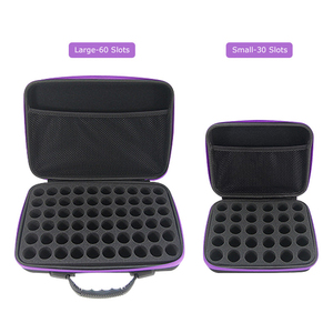 Bolsa de almacenamiento de aceite esencial de EVA de color personalizado de gran tamaño para viajes que llevan inserto de espuma 60 botellas estuche de 10ml - Product Image 5