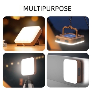 Wason mới xách tay 5000mAh ngân hàng điện chức năng ngoài trời khẩn cấp lều cắm trại ánh sáng 1150 lumens sạc năng lượng mặt trời <span class=keywords><strong>LED</strong></span> Đèn Lồng - Product Image 2