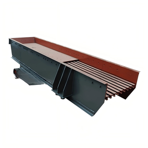Cấp công nghiệp rung Grizzly <span class=keywords><strong>Feeder</strong></span> điện từ trung chuyển khai thác mỏ tuyến tính Vibrator <span class=keywords><strong>Feeder</strong></span> rung Phễu trung chuyển - Product Image 2