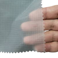 Tissu 100% nylon 18-40GSM ultra léger, ripstop, respirant et imperméable pour veste et vêtements de travail