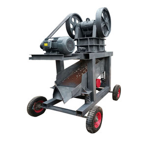 Concasseur à mâchoires portable Pe250x400 avec moteur, PLC et roulement à billes pour une haute productivité dans le concassage de pierres - Product Image 3