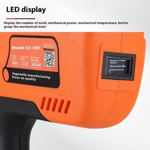 Tang hidrolik isi ulang portabel, EZ-300/400 alat Crimping elektrik tembaga kecil aluminium End perangkat pengeriting Model Digital - Product Image 4