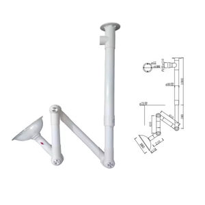 Complemento da laboratorio bianco puro trasparente per la pulizia dell'aria da laboratorio pp per il braccio di aspirazione dentale - Product Image 3