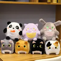 Juego De Peluche Floppa Cubo Gato Simulación Muñeca