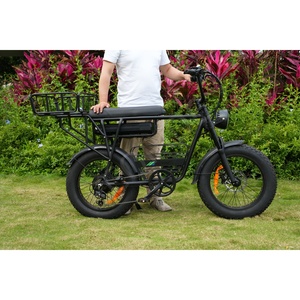 Bicicleta Eléctrica Ecoride V5 250W 15Ah con Neumáticos Anchos para Adultos, Envío desde Almacenes en EE. UU., Australia y Europa, Certificación EN15194, Bicicleta para Reparto, Garantía para Hombres, V5 EN1519 - Product Image 5