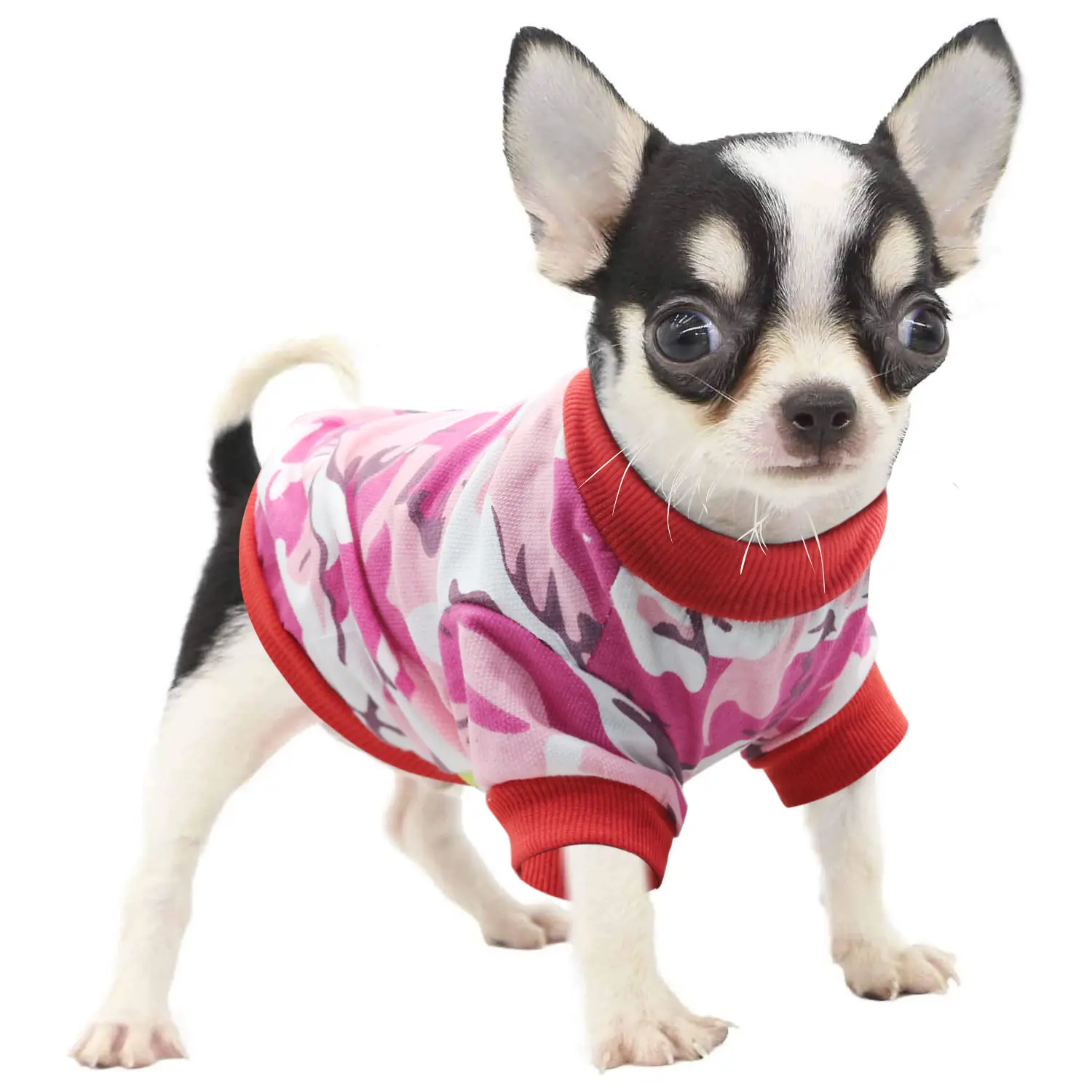 Hot Selling Zachte Zomer Puppy Vest Mode Huisdier Kleding Multi Color Camouflage Katoenen Hond T-Shirt