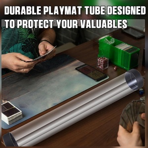 Custom Transparent Plastic <b>Gift</b> Packaging Tubes Mouse Pad Packaging Display <b>Box</b> Various Pad for Storage <b>Box</b> - Product Image 6