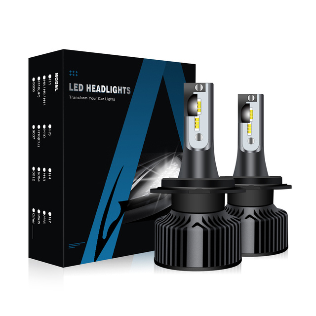 Auto Lighting System High Low Beam 16000LM 72w H3 H1 H11 880 Led Headlight H4 H7 Led Headlight Bulbs for Cars