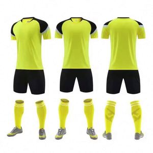 High Quality Lightweight Breathable Soccer Jersey <b>Kit</b> New Model Printed Uniform Set Short Sleeve Quick Dry <b>School</b> Team - Product Image 3