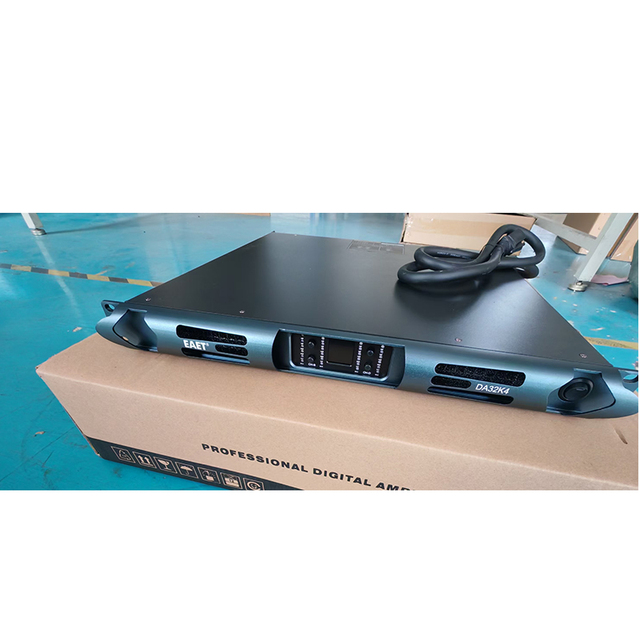 amplificador DA32K4 Equipment 1U Power Amplifiers 4 channel digital high power 6500W 2 Ohms stable professional amplifier