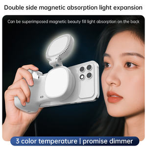 Poignée de caméra magnétique multifonctionnelle avec télécommande Bluetooth, support de téléphone anti-tremblement pour <span class=keywords><strong>iPhone</strong></span> 17 16 15 14 - Product Image 3