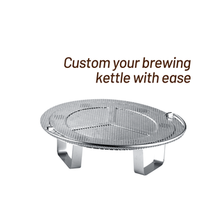 Нержавеющая сталь 32 л для хранения пива Бар для вечеринок, кейтеринга, заварочный чайник для домашнего пивоварения с манометром - Product Image 3