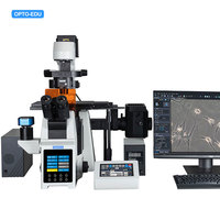 Microscopio Biológico Motorizado de Laboratorio Invertido OPTO-EDU A14.0960
