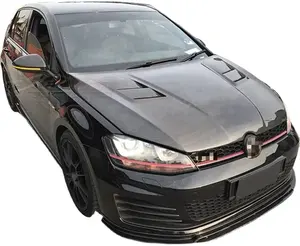 フォルクスワーゲンゴルフ7 7.5 MK7 TR CMSTGTIスタイルカーボンファイバーフード2014 2015 2016 2017 2018 2019