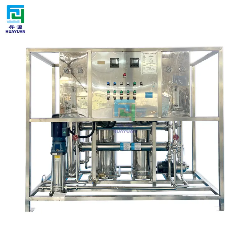 Nouvelle usine de traitement d'eau potable de purification 99.8% améliorée système d'osmose inverse petit équipement de traitement de l'eau