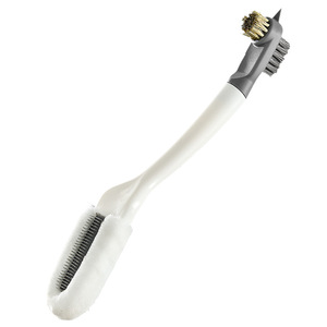 Multi Functional <b>Soft</b> Bristled <b>Shoe</b> Brush With Long Handle For White <b>Shoes</b> Cleaning - Product Image 5