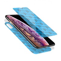 Protection d'écran en verre trempé nano HD 9H anti-traces de doigts pour iPhone X/XS/11/12/13/14/15/16/17 Pro Max Plus Air