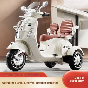 Elektrische motorfiets voor kinderen, 3-wiel, op batterijen, voor kinderen van 3-6 jaar, met muziek, verhaal en koplampen - Product Image 5