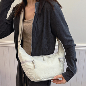 Borsa a tracolla con corno di mucca da donna borsa a tracolla con grande capacità leggera Fitness Yoga manubrio pendolarismo nuova moda Diligence - Product Image 5