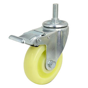 Roulettes en plastique de 2/3/4/5 pouces, roulettes pivotantes, roulettes en nylon PP, roulettes pour chariot, roulettes en PVC résistantes à l'usure - Product Image 5