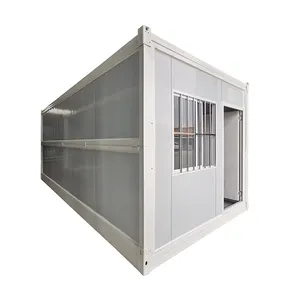 Cheap Folding Mobile Home 15 Mins Quick Installation Construction Site Container Office Steel Container House