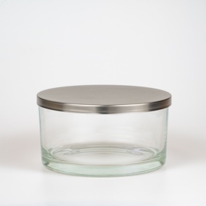 Gran capacidad Cinco mechas Claro 31oz Oxford Tarros cortos <span class=keywords><strong>de</strong></span> <span class=keywords><strong>vidrio</strong></span> para velas - Product Image 4