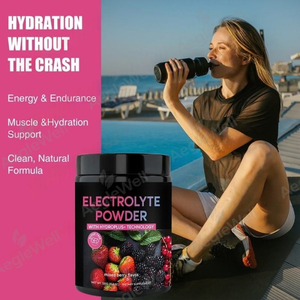 Suplemento de Hidratación en Polvo Sin Azúcar con Tecnología HydroPlus, Hidratación Rápida <span class=keywords><strong>para</strong></span> la Recuperación Post-Entrenamiento, Suministro de Fábrica - Product Image 4