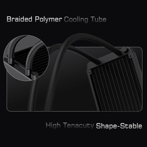 LOVINGCOOL Custom LOGO RGB 240mm CPU AIO Liquid Cooler Kit <span class=keywords><strong>Gamer</strong></span> DC Infinite Halos Gaming <span class=keywords><strong>PC</strong></span> Water Cooling Radiator pour INTEL - Product Image 2