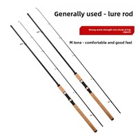 Joran Pancing Karbon Grafit Murah Berkualitas Tinggi untuk Trout dan Bass, Ringan, Serat Karbon