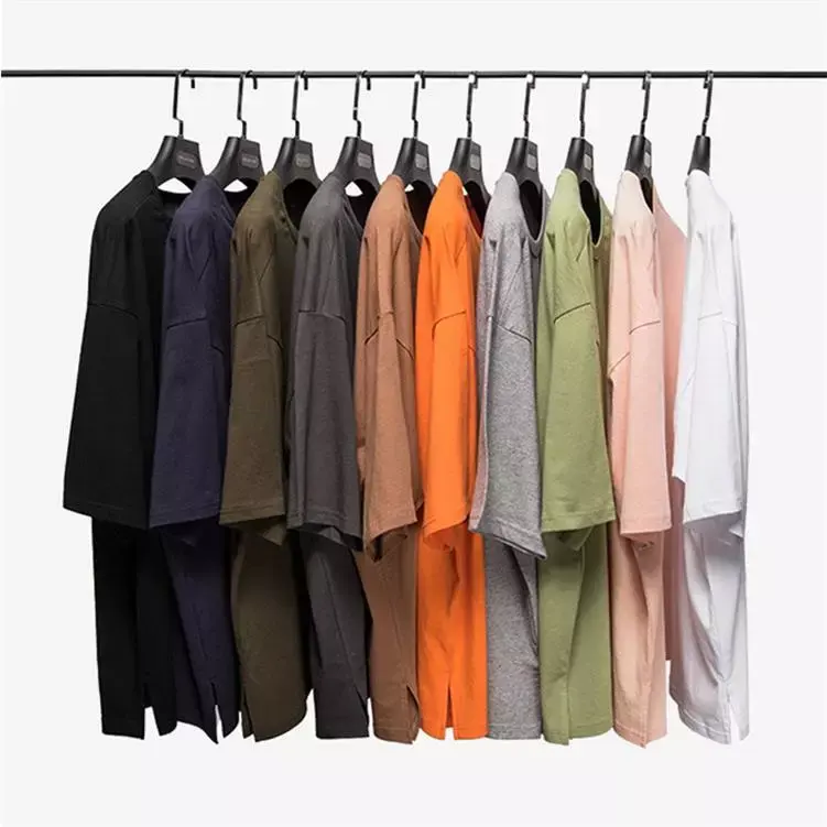 Kaus Pria Desain Terbaru, Kaus Logo Kustom Unisex Kosong, Kaus Pria Ukuran Besar, Pakaian Jalan Mode