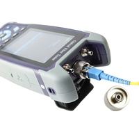 Mini reflectómetro de fibra óptica OTDR, 9 funciones, conector SC/UPC, probador Ethernet RJ45, Cable óptico de mapa de eventos 3G VFL OLS OPM