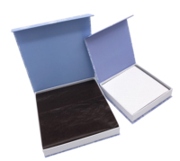 Boîte en papier magnétique de style livre, boîte rigide avec logo personnalisé et estampage à chaud pour les noix et les chocolats, bonbons