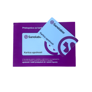 Porta Tarjetas de Regalo de PVC Plástico con Acabado Brillante o Mate, Porta Tarjetas VIP, Porta Tarjetas de Fidelización con Impresión y Soporte de Papel para Promociones - Product Image 1