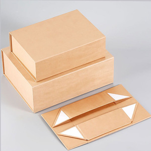 Nhà máy tùy chỉnh sang trọng cứng nhắc có thể gập lại phẳng-gói từ đóng cửa Quà tặng hộp các tông - Product Image 5