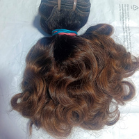 Peluca de Cabello Humano Natural de Alta Calidad con Frente de Encaje HD Dorado, Ondulado, Rizado, Cabello Indio, Extensiones de Cabello Virgen Remy 100% Humano para Mujer