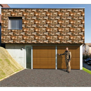 Azulejos de cerámica para exteriores de estilo chino de 300x450mm: nuevo diseño, la mejor calidad, ideal para la elevación del hogar. Azulejos de porcelana 12x18 - Product Image 1