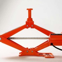 Cric hydraulique électrique à ciseaux en acier robuste WANPU 5 tonnes, garantie 1 an, levage rapide pour voitures, SUV et tout-terrain